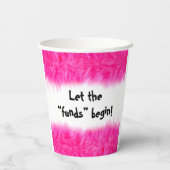 女の子だ! – 「資金」を始めよう!コーヒーマグ 紙コップ (裏面)