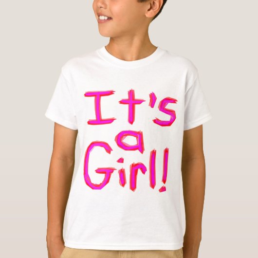 女の子だ！ Tシャツ (正面)