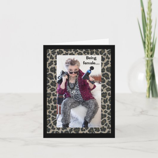 女の子ってどんな感じ… カード (正面)