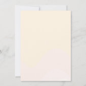 女の子っぽいグリッター ピンク かわいい 誕生日 ご招待 招待状 (裏面)