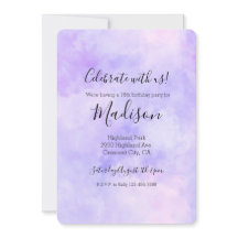 女の子っぽいパープルピンクのタイダイ