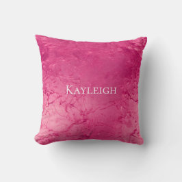 女の子っぽい豪華でおしゃれなピンクの誕生日 クッション