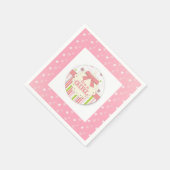 女の子です スタンダードカクテルナプキン (角)