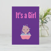 女の子です - バブルバス 招待状 (スタンド正面)