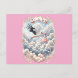 女の子です ポストカード