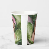 女の子です 紙コップ (左)