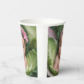 女の子です 紙コップ (右)