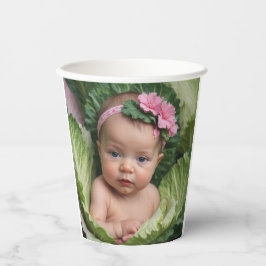 女の子です 紙コップ