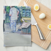 女の子ではなく女の子 キッチンタオル (四つ折り)