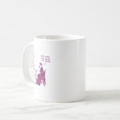 女の子でも魚に行かない長所があるか コーヒーマグカップ (正面左)