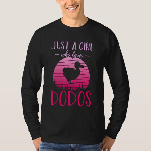 女の子でドドスが大好きな女の子 Tシャツ (正面)
