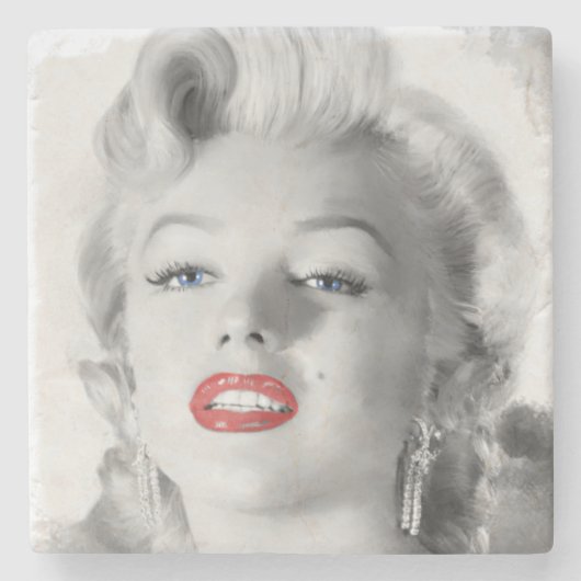 女の子で親友I ストーンコースター (正面)