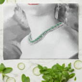 女の子で親友I 2 キッチンタオル (折り畳み)