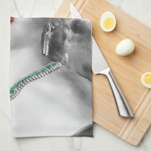 女の子で親友I 2 キッチンタオル (四つ折り)