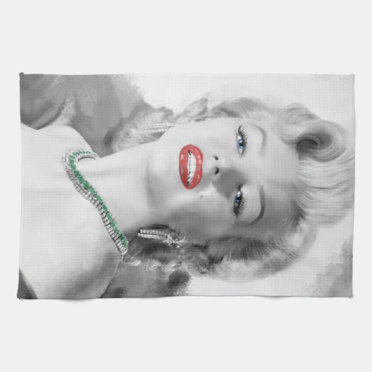 女の子で親友I 2 キッチンタオル (横)