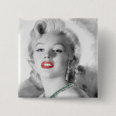 女の子で親友I 2 缶バッジ (正面)