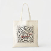 女の子として生まれて トートバッグ (正面)