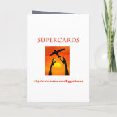 女の子とバイクを持つ95thバースデーパーティー 招待状 (裏面)