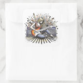 女の子とミュージカル スクエアシール (バッグ)