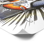 女の子とミュージカル ポスター (角)