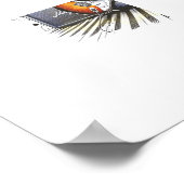 女の子とミュージカル ポスター (角)