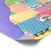 女の子と女の子のための芸術は、これを行うことができる ポスター (角)