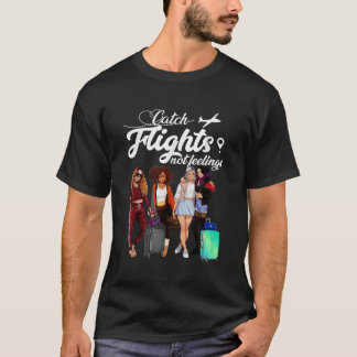 女の子と女の子の感覚ではないフライト Tシャツ