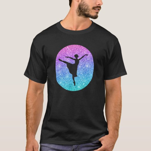 女の子と女性のためのバレエ Tシャツ (正面)