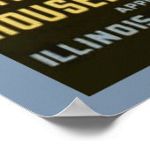 女の子と女性のための仕事 ポスター (角)