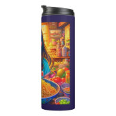 女の子と彼女のラーメンアニメ タンブラー (回転右)