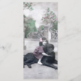 女の子と彼女の犬 メニュー