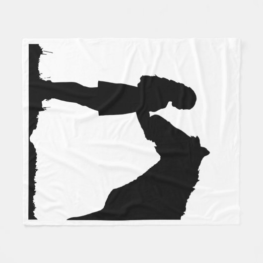 女の子と彼女の馬の愛の背カスタマイズ景の色 フリースブランケット (正面(横))