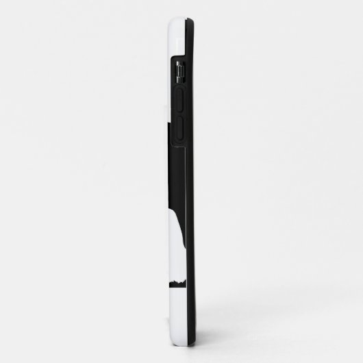 女の子と彼女の馬の愛シルエットアートカスタマイズ Case-Mate iPhoneケース (裏面/左)