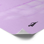 女の子と木 ポスター (角)