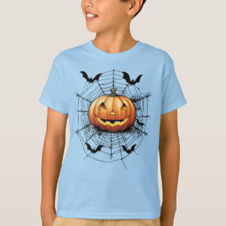 女の子と男の子のためのハロウィーンTシャツ Tシャツ