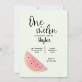 『女の子と男の子の誕生日招待状』の一つ 招待状 (正面)