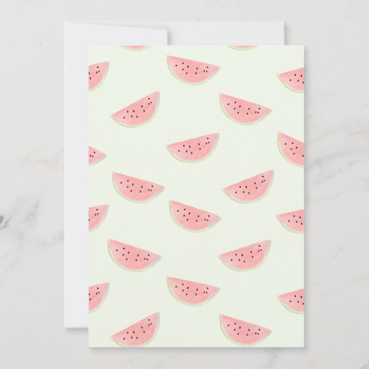 『女の子と男の子の誕生日招待状』の一つ 招待状 (裏面)