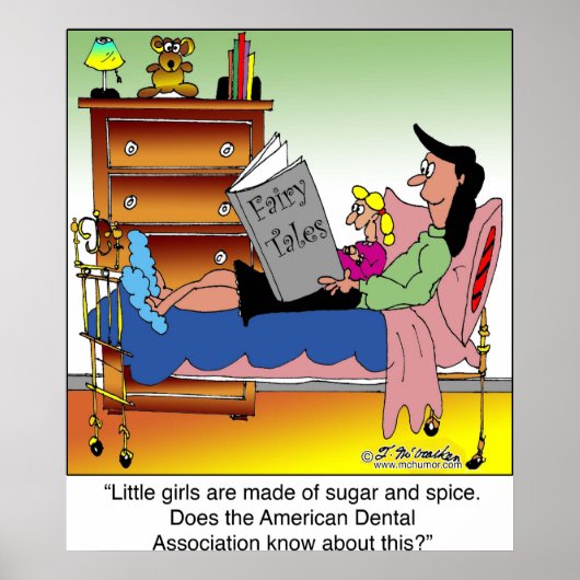 女の子と砂糖とスパイスと歯医者 ポスター (正面)