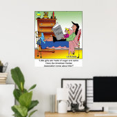 女の子と砂糖とスパイスと歯医者 ポスター (ホームオフィス)