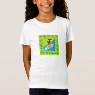女の子にとって良いビーチのシャツ Tシャツ