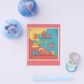 女の子によって構築 – 子供たちのデザインを強化 チラシ (シングル)