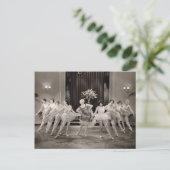 女の子に郵便はがき-バレエ-を1706662.jpg示して下さい ポストカード (スタンド正面)