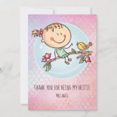 女の子のお友達へのBFFのかわいいプレゼントかわいい (正面)