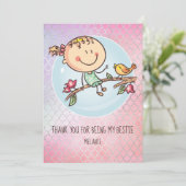 女の子のお友達へのBFFのかわいいプレゼントかわいい (スタンド正面)