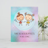 女の子のお友達へのBFFのかわいいプレゼントかわいい (スタンド正面)