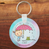 女の子のお友達へのBFFのかわいいプレゼントかわいい キーホルダー (正面)