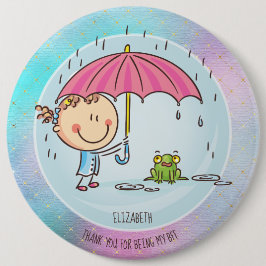 女の子のお友達へのBFFのかわいいプレゼントかわいい 缶バッジ