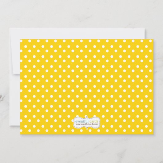 女の子のお茶会の誕生日のパーティの招待状 招待状 (裏面)