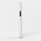女の子のかわいい紫とピンクの馬のモノグラムスクリプト名 Case-Mate iPhoneケース (裏面/右)