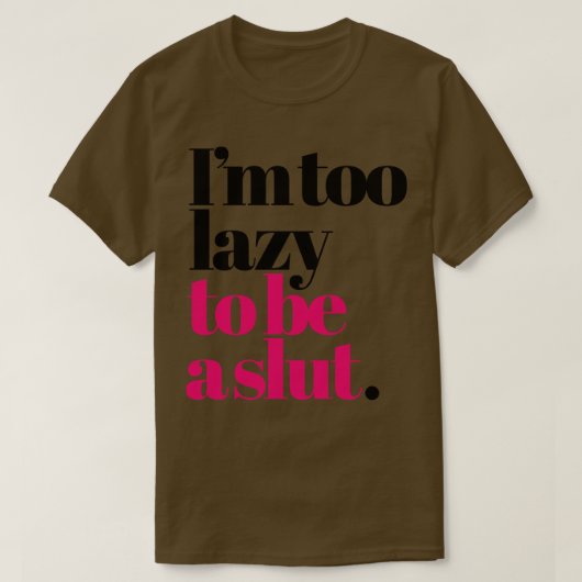 女の子のことわざになるにはいけな怠惰すぎる Tシャツ (デザイン正面)